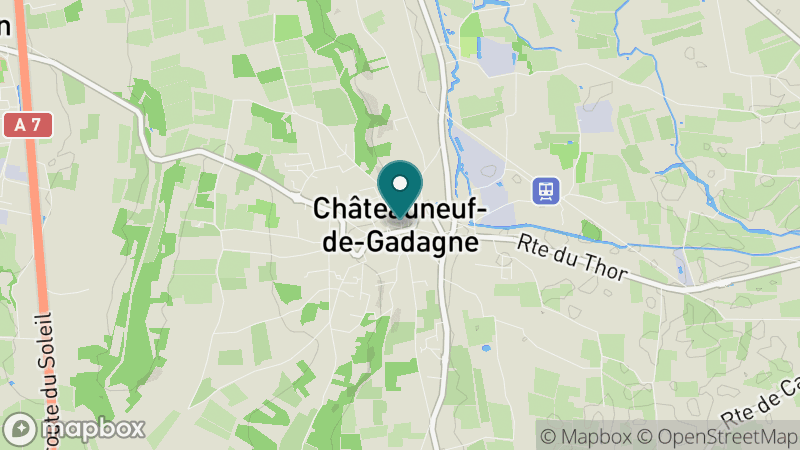 Carte - Chateauneuf De Gadagne