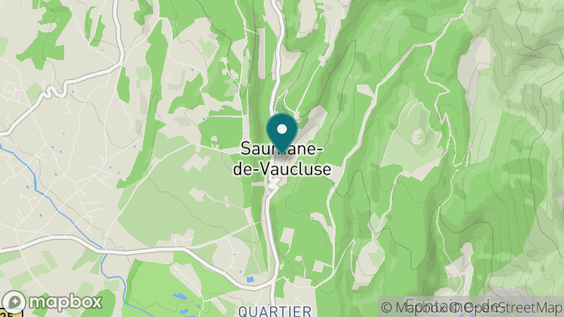 Carte - Saumane De Vaucluse