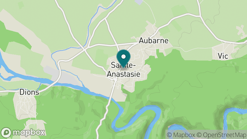 Carte - Sainte Anastasie