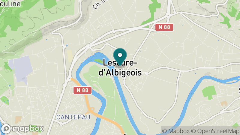 Carte - Lescure D'albigeois