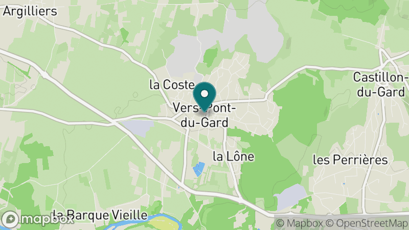 Carte - Vers Pont Du Gard