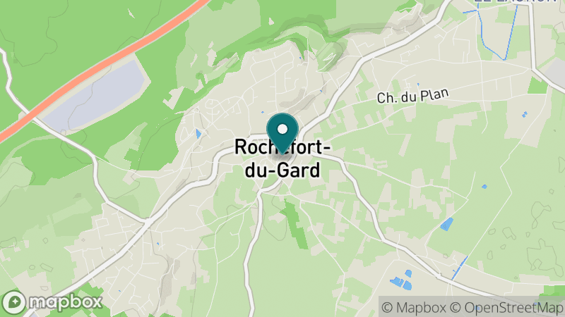 Carte - Rochefort Du Gard