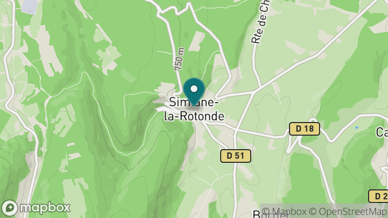 Carte - Simiane La Rotonde