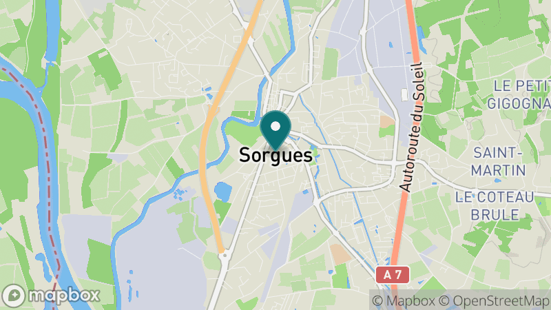Carte - Sorgues