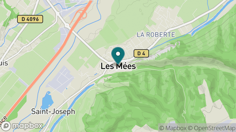 Carte - Les Mees