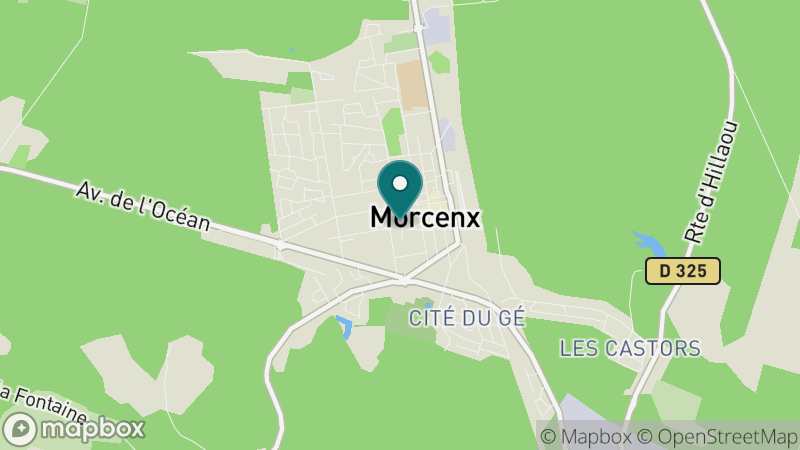 Carte - Morcenx-la-nouvelle