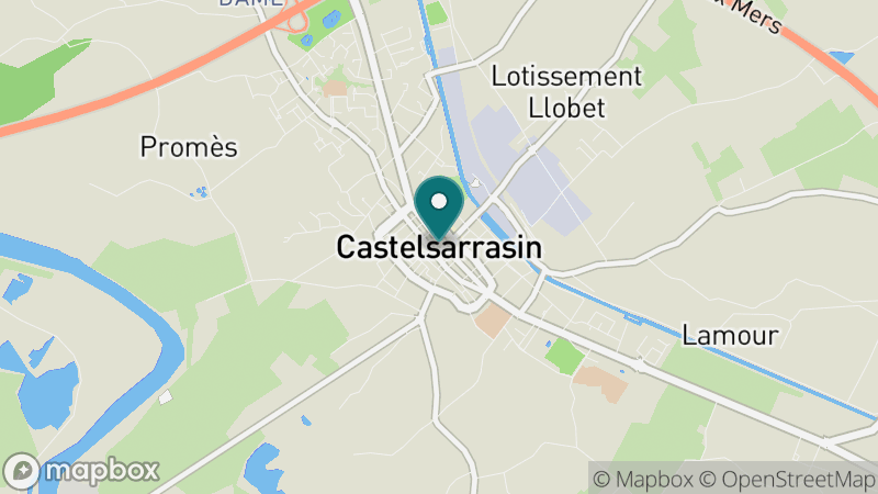 Carte - Castelsarrasin