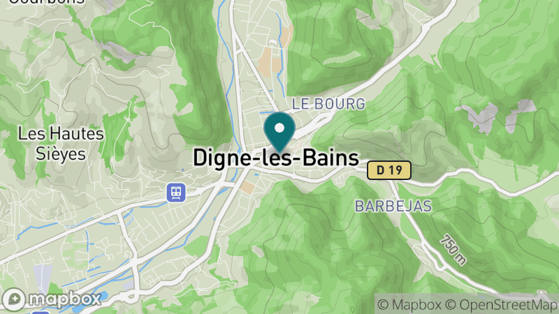 Carte - Digne-les-bains