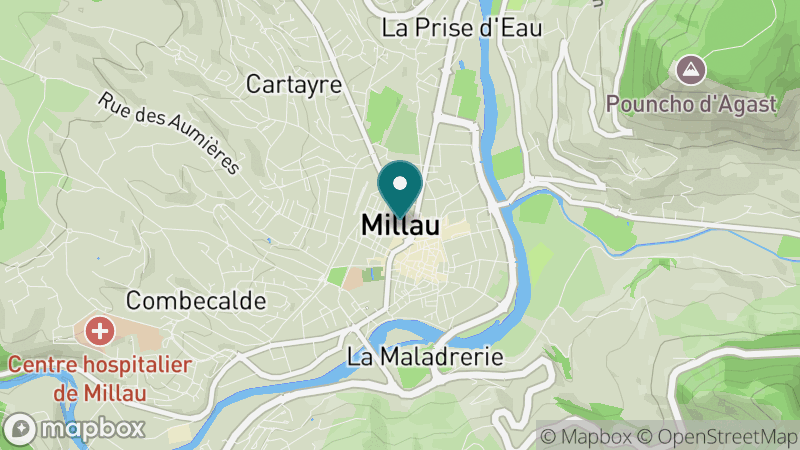 Carte - Millau