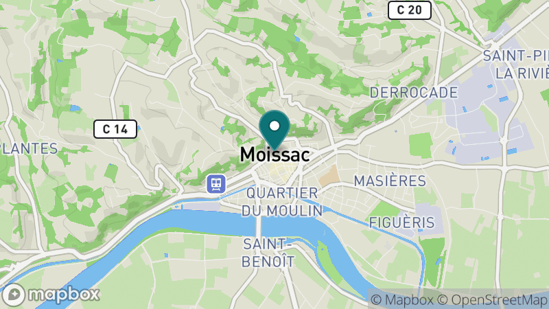 Carte - Moissac
