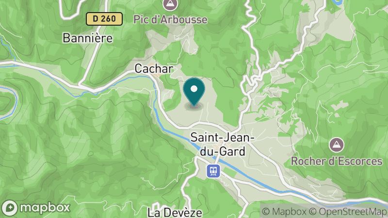 Carte - Saint-Jean-du-Gard