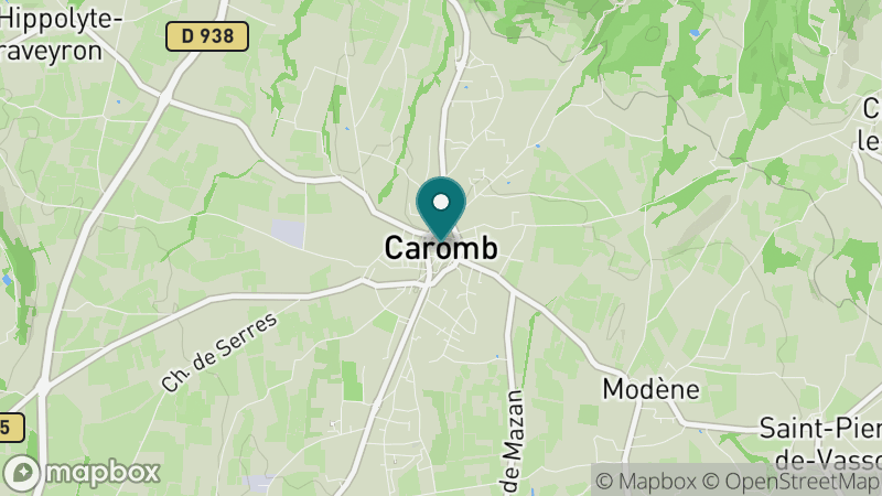 Carte - Caromb