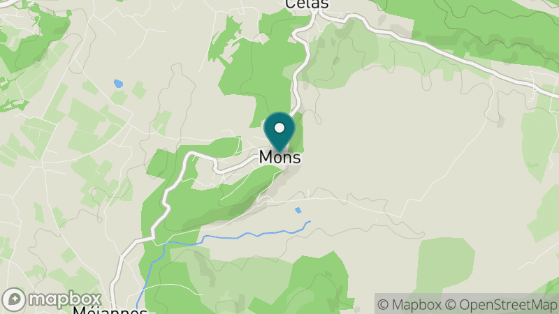 Carte - Mons-la-Trivalle