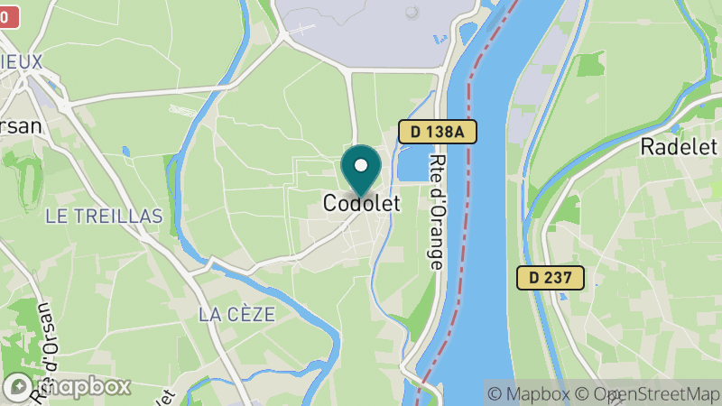 Carte - Codolet