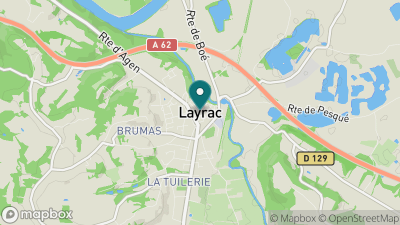 Carte - Layrac