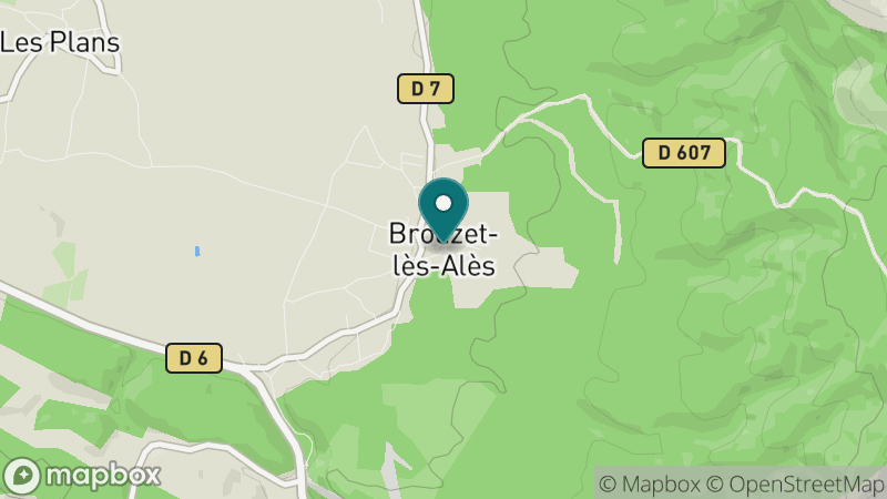 Carte - Brouzet Les Ales