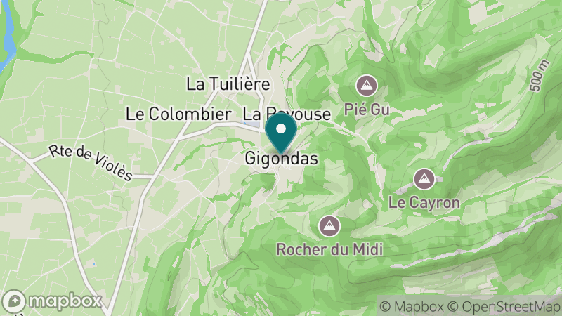Carte - Gigondas