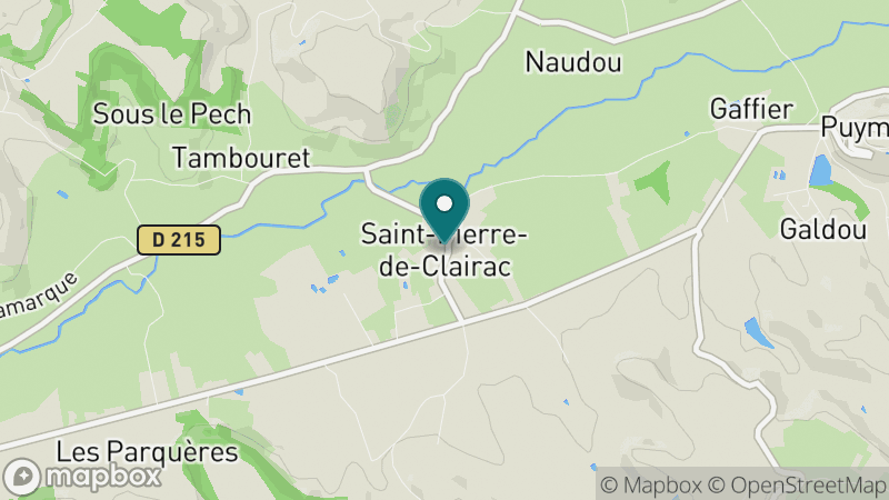 Carte - Saint Pierre De Clairac