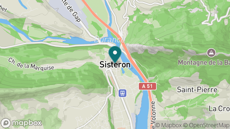 Carte - Sisteron