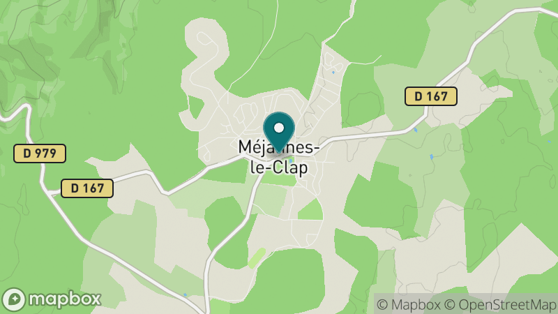 Carte - Mejannes Le Clap