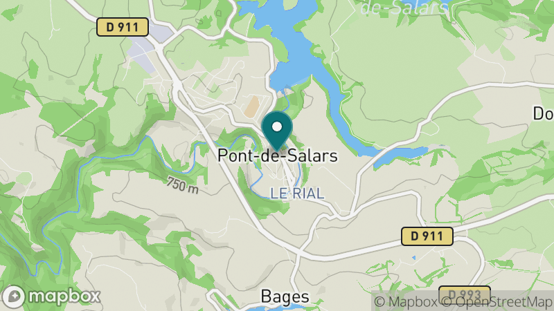 Carte - Pont De Salars