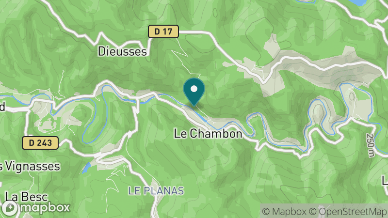 Carte - Chambon