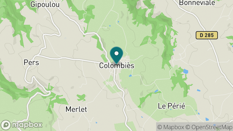 Carte - Colombies
