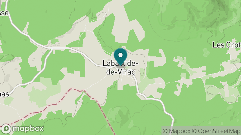 Carte - Labastide De Virac