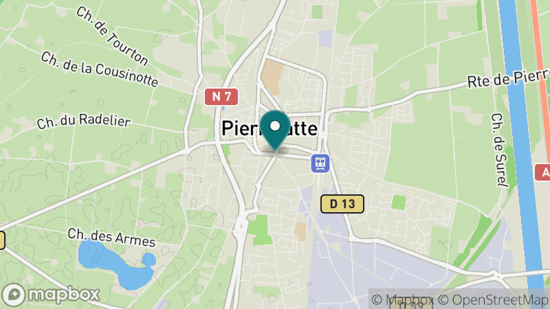 Carte - Pierrelatte