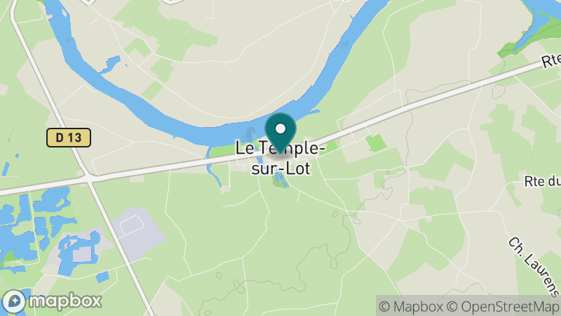 Carte - Le Temple Sur Lot