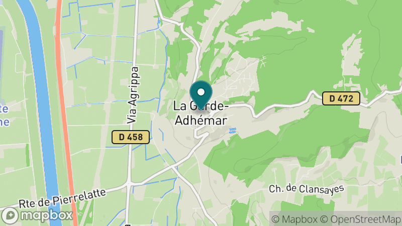 Carte - La Garde Adhemar