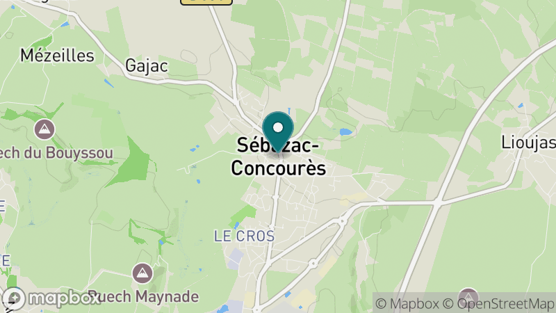 Carte - Sebazac Concoures