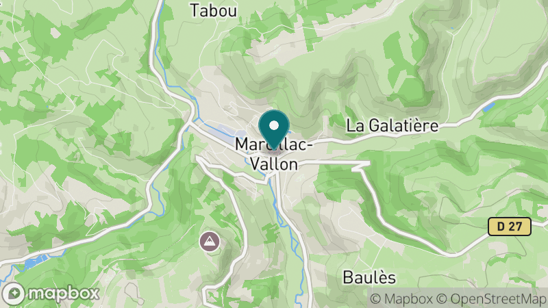 Carte - Marcillac Vallon