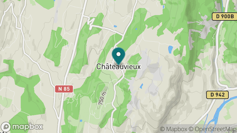 Carte - Châteauvieux