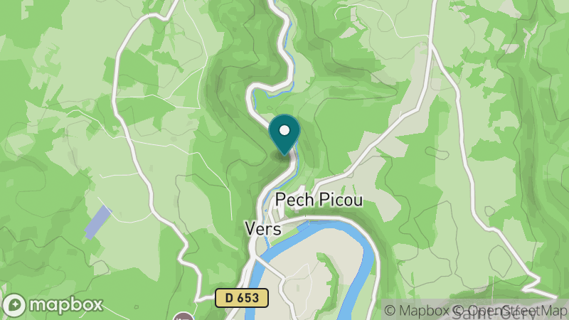 Carte - Saint Géry-vers