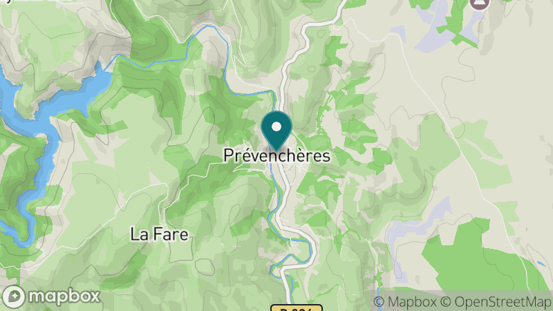 Carte - Prévenchères