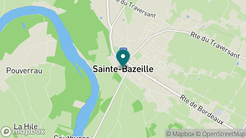Carte - Sainte Bazeille