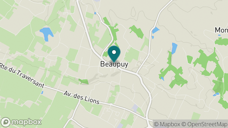 Carte - Beaupuy