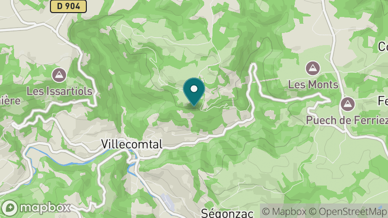 Carte - Villecomtal