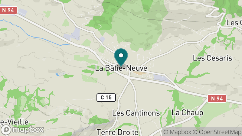 Carte - La Batie Neuve