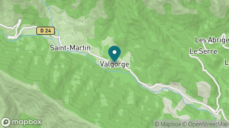 Carte - Valgorge