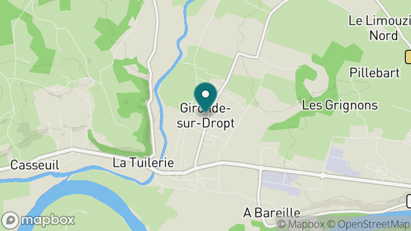 Carte - Gironde Sur Dropt