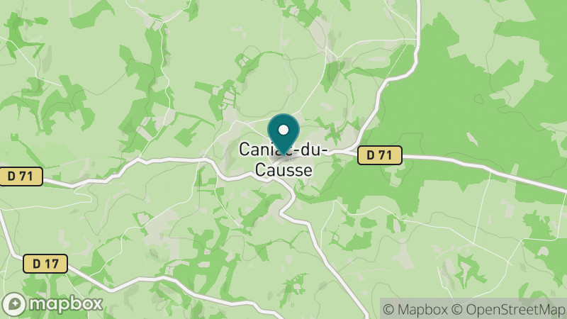 Carte - Caniac Du Causse