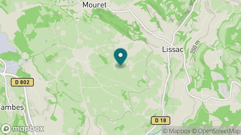 Carte - Lissac Et Mouret