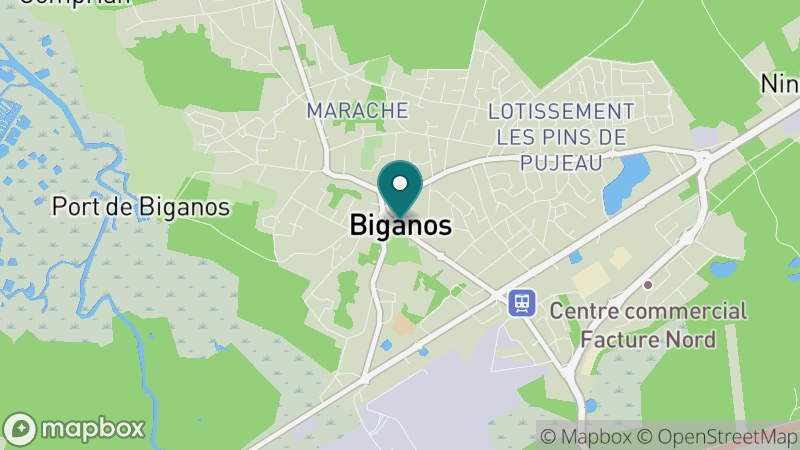 Carte - Biganos