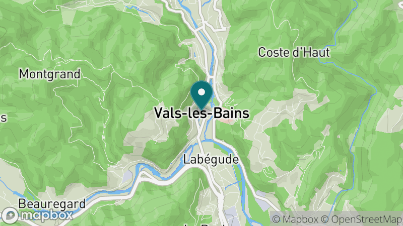 Carte - Vals Les Bains
