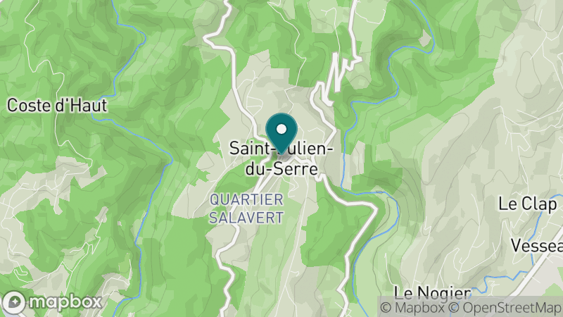 Carte - Saint-Julien-du-Serre