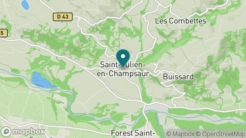 Carte - Saint-julien-en-champsaur