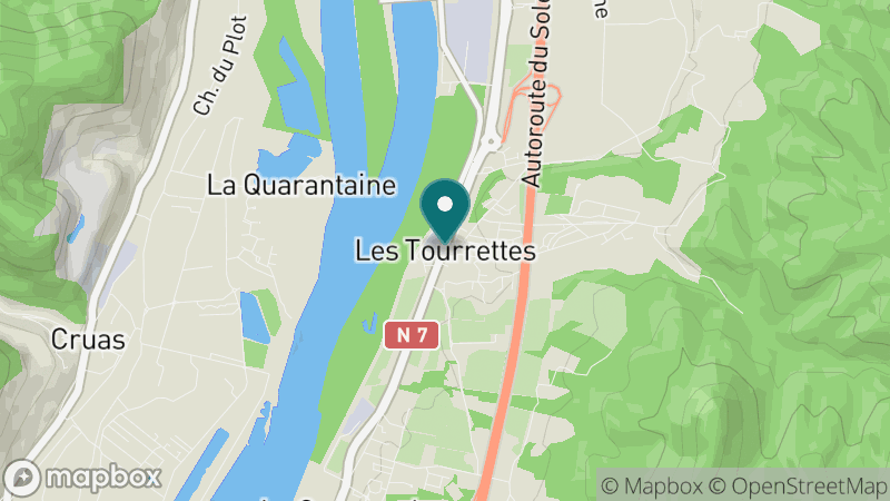 Carte - Les Tourrettes