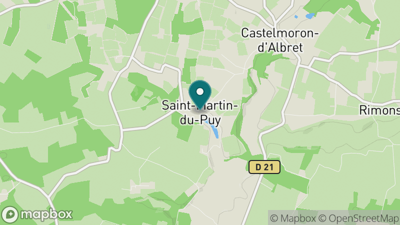 Carte - Saint Martin Du Puy